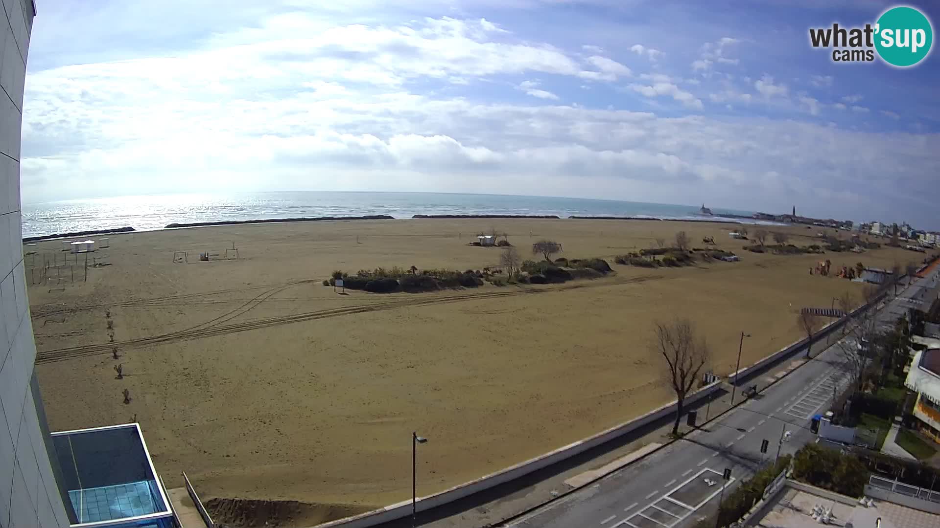 Hotel Panoramic dal vivo Caorle spiaggia Levante webcam