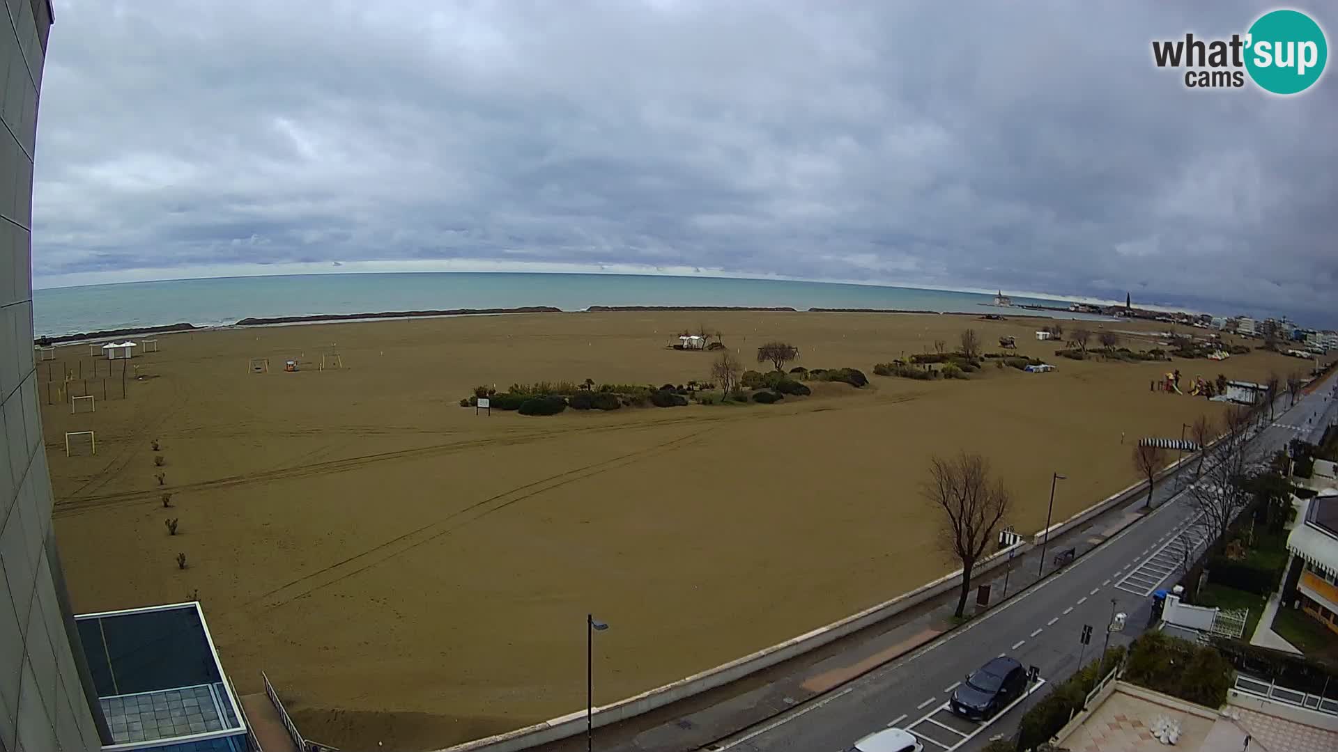 Hotel Panoramic dal vivo Caorle spiaggia Levante webcam