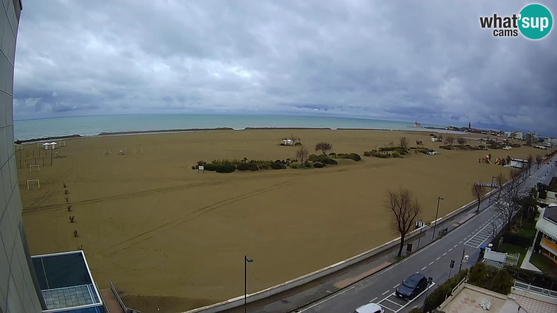 Hotel Panoramic dal vivo Caorle spiaggia Levante webcam