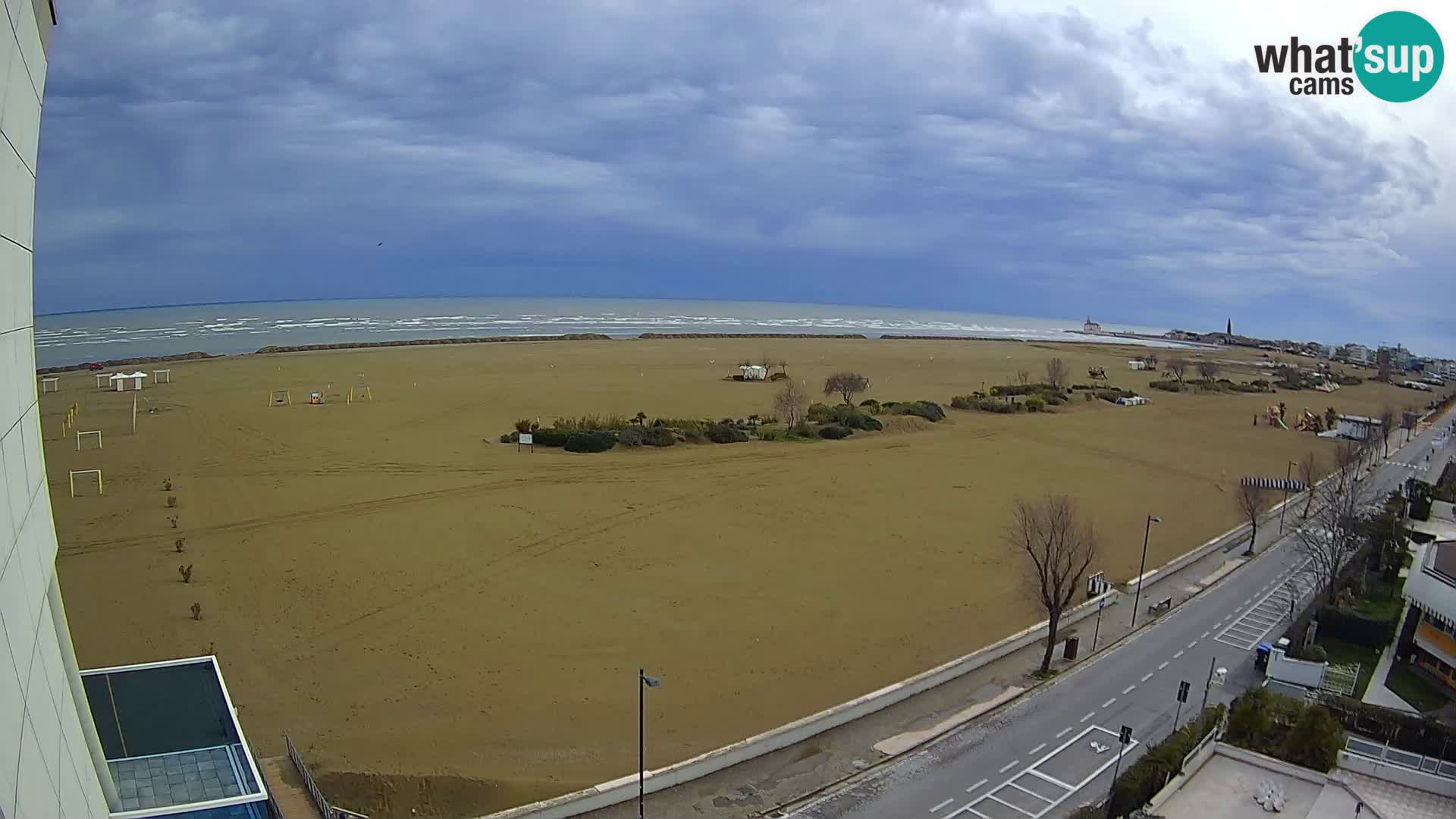 Hotel Panoramic Live view Caorle beach Levante webcam – Italy