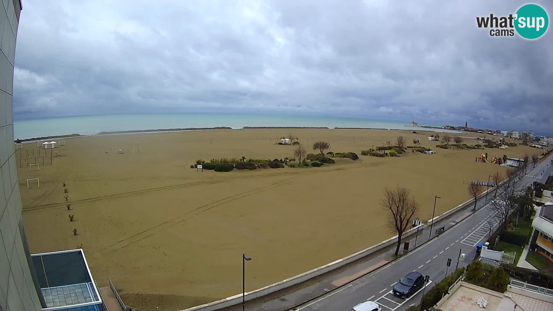 Hotel Panoramic dal vivo Caorle spiaggia Levante webcam