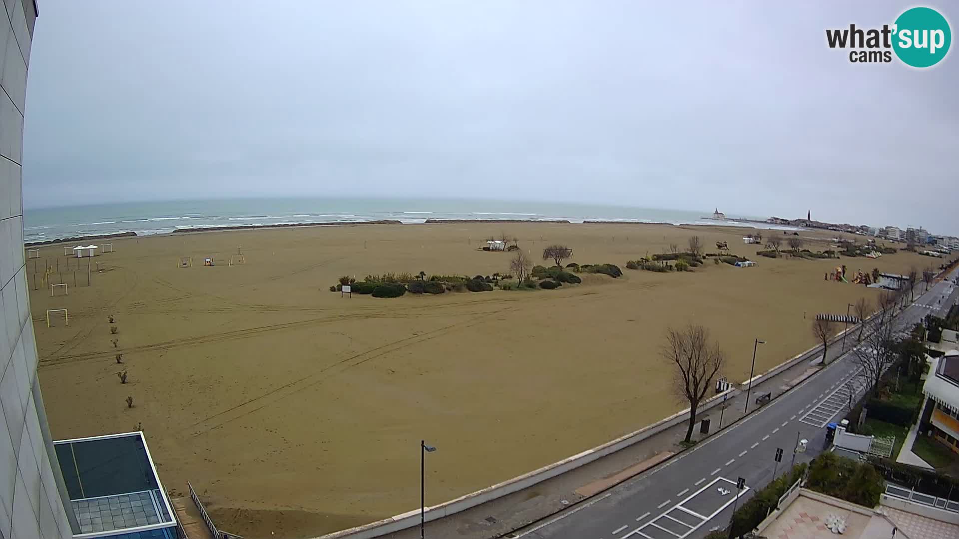 Hotel Panoramic Live view Caorle beach Levante webcam – Italy