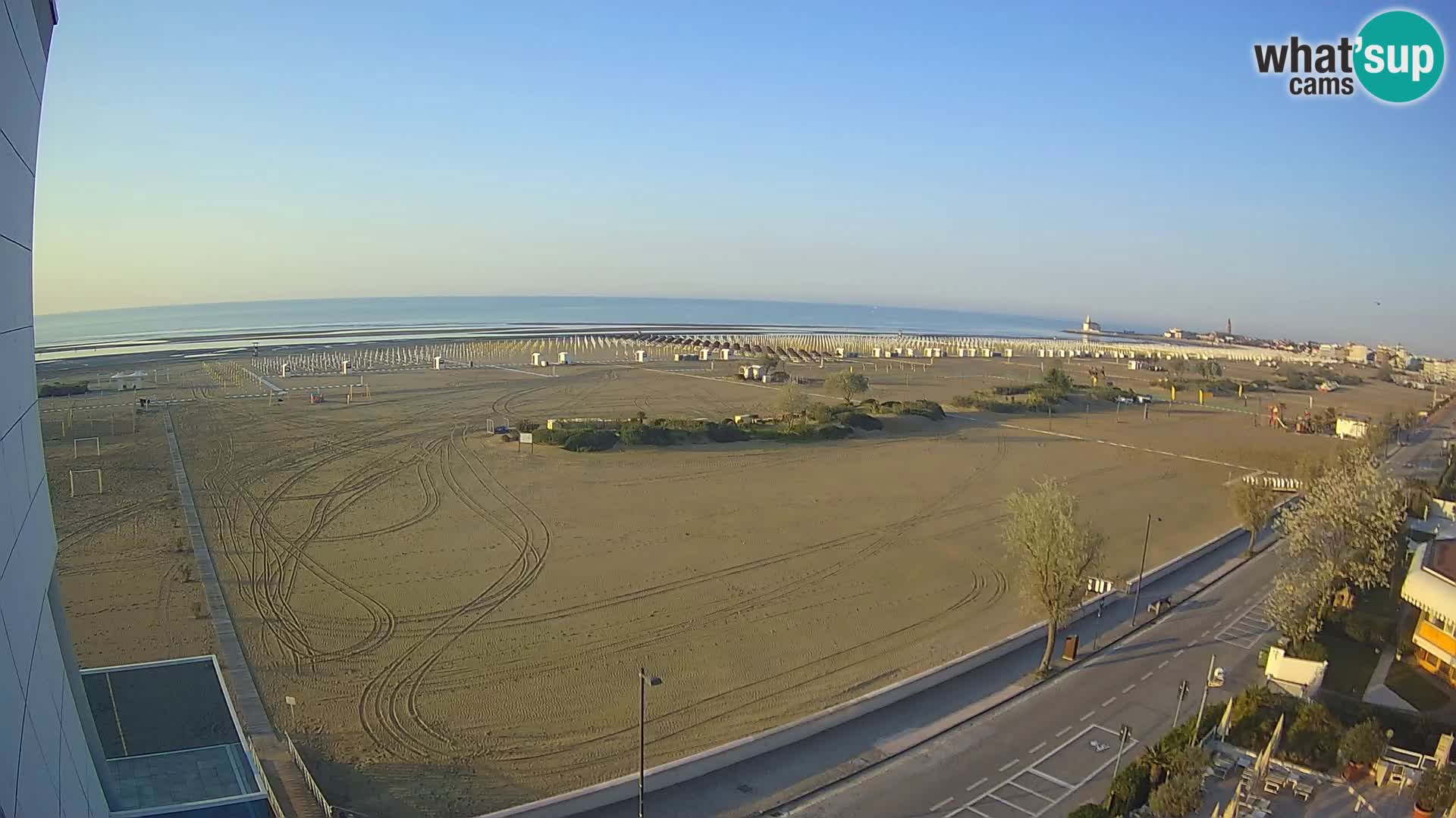 Hotel Panoramic Live view Caorle beach Levante webcam – Italy