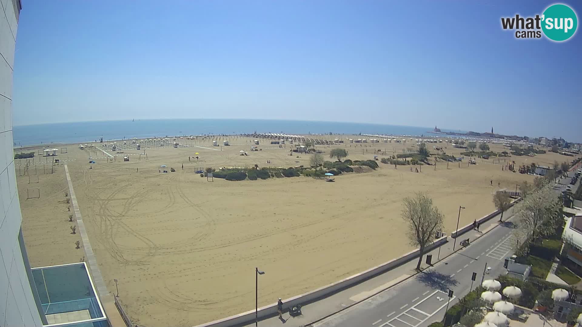 Hotel Panoramic en vivo Caorle playa Levante webcam – Italia