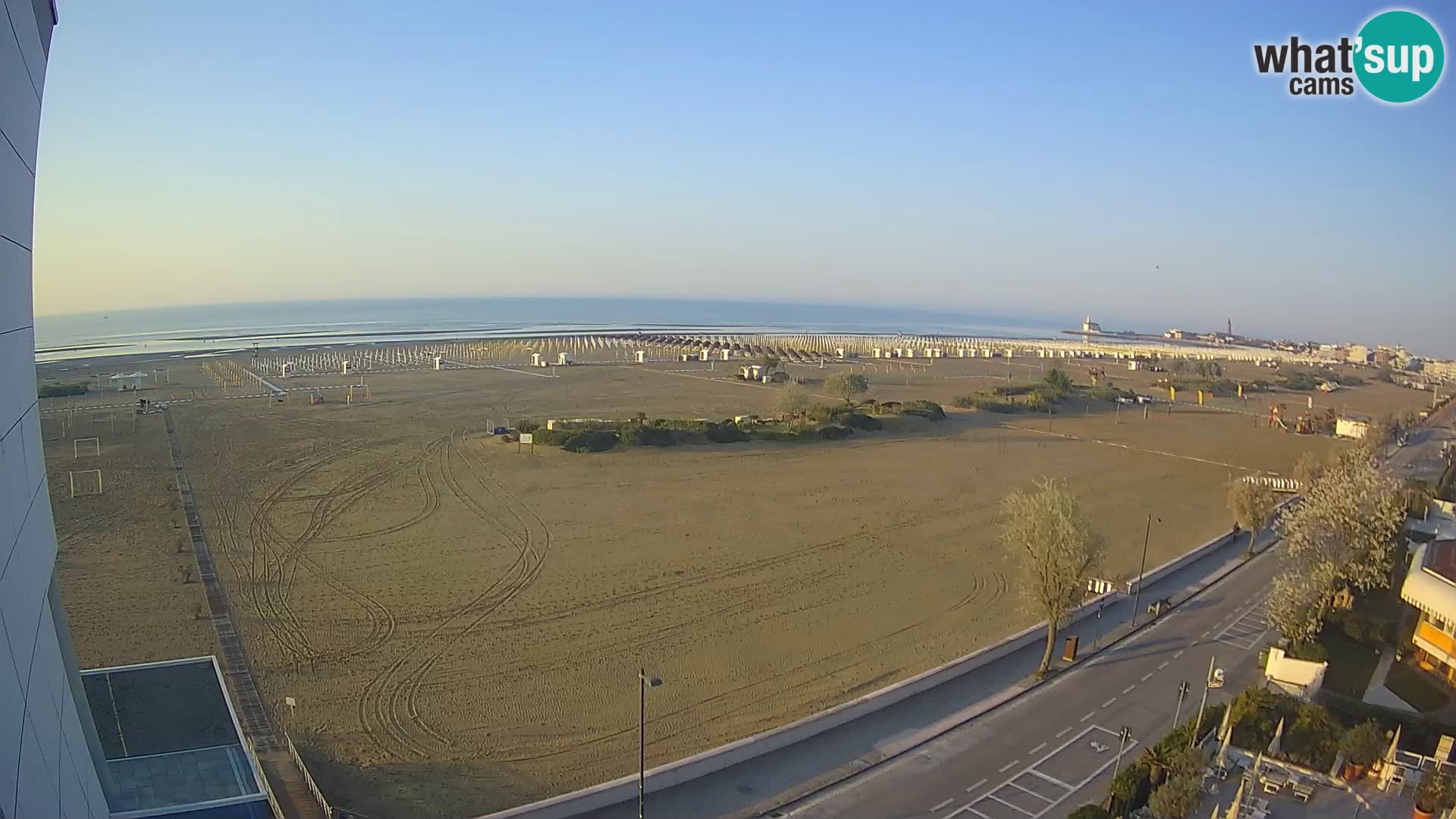 Hotel Panoramic dal vivo Caorle spiaggia Levante webcam