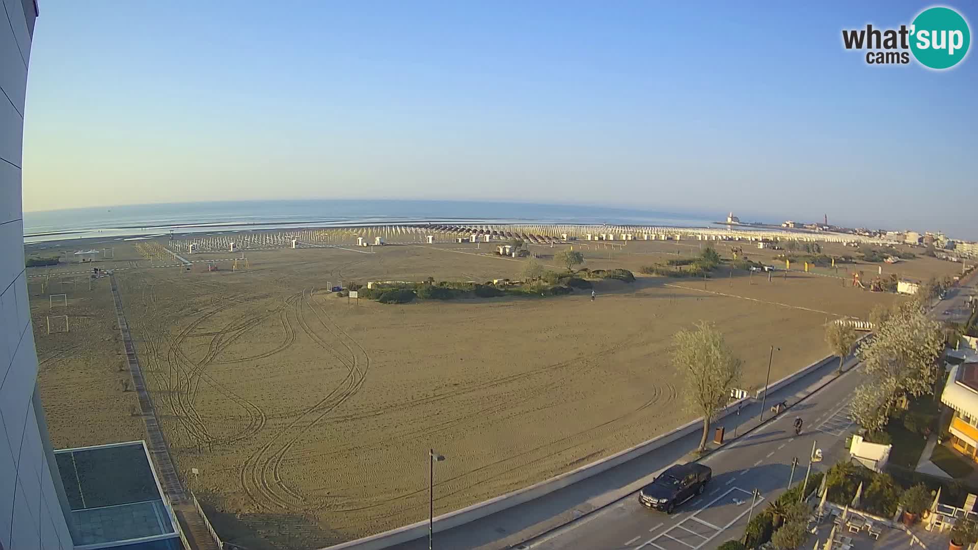 Hotel Panoramic dal vivo Caorle spiaggia Levante webcam