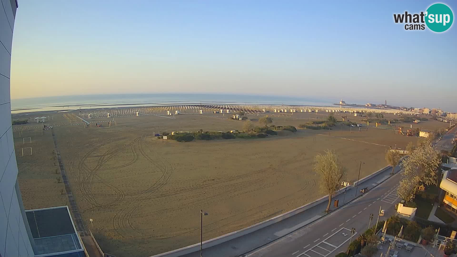 Hotel Panoramic dal vivo Caorle spiaggia Levante webcam