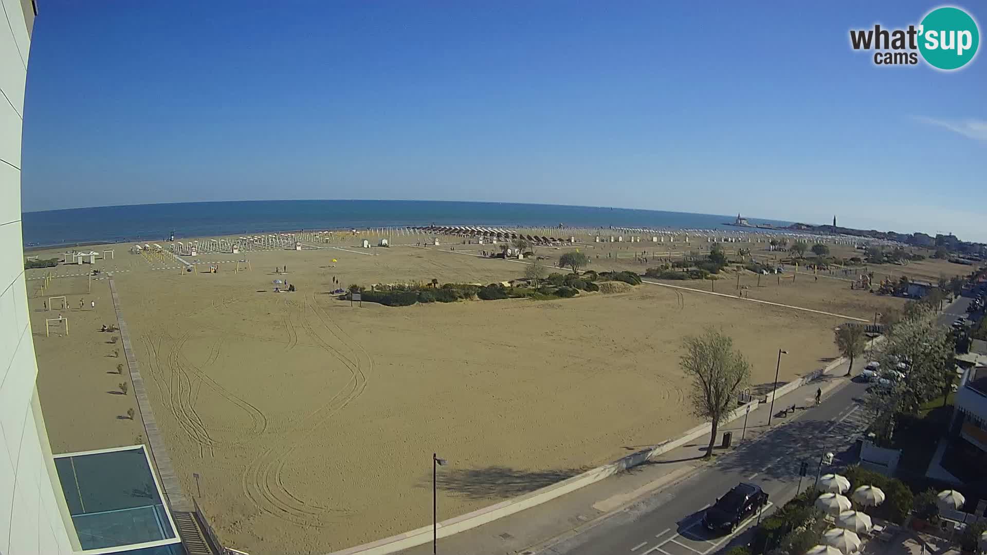 Hotel Panoramic dal vivo Caorle spiaggia Levante webcam