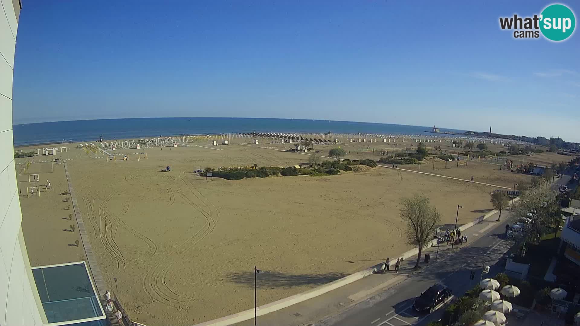 Hotel Panoramic Live view Caorle beach Levante webcam – Italy