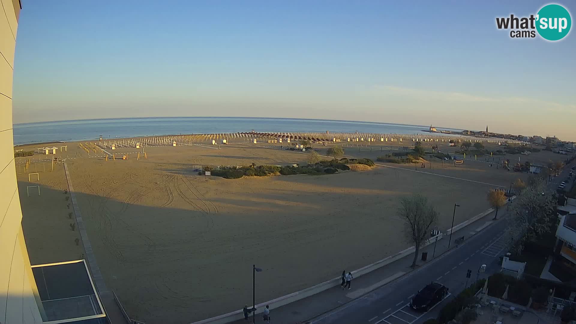 Hotel Panoramic Live view Caorle beach Levante webcam – Italy