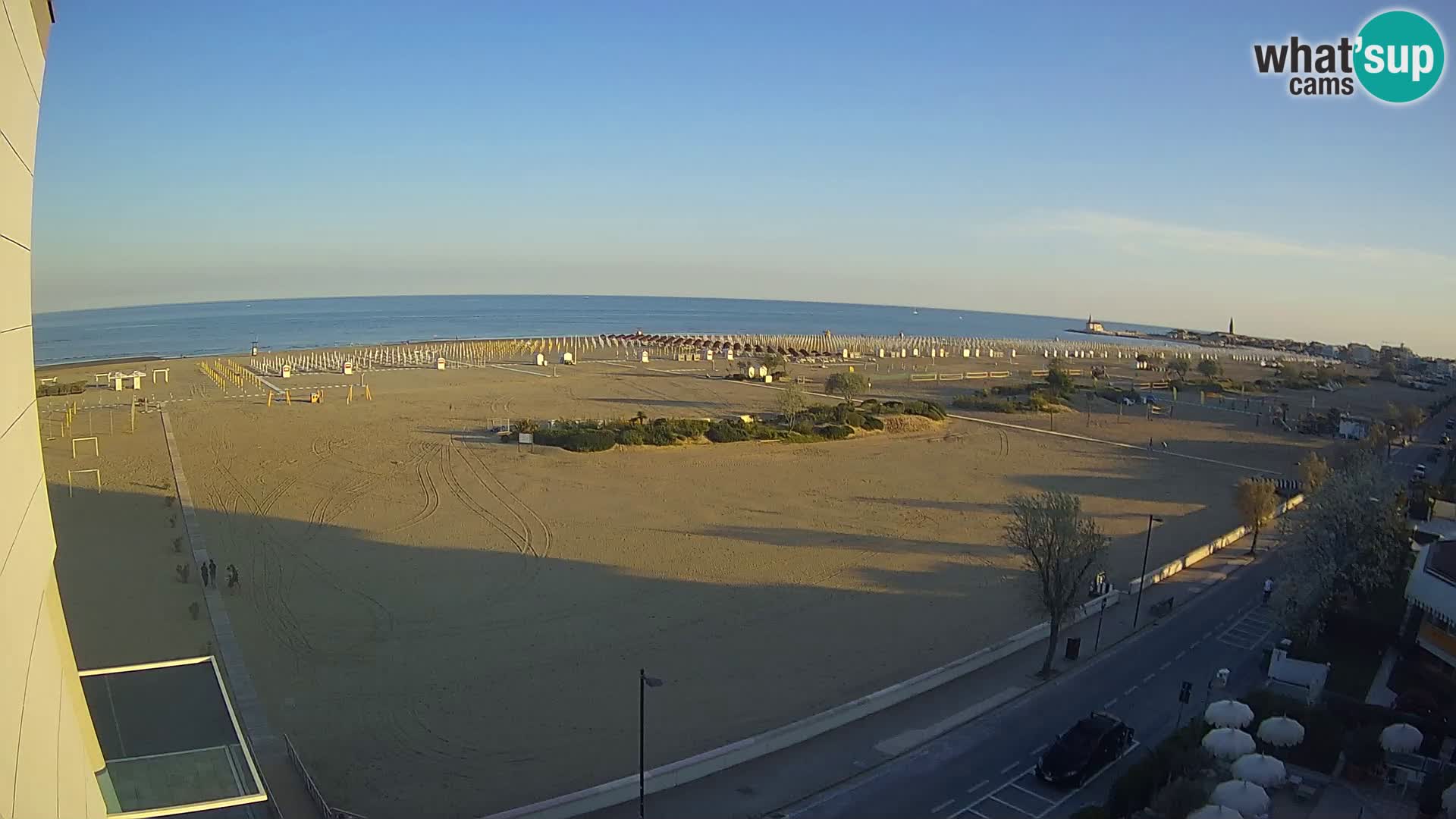 Hotel Panoramic dal vivo Caorle spiaggia Levante webcam