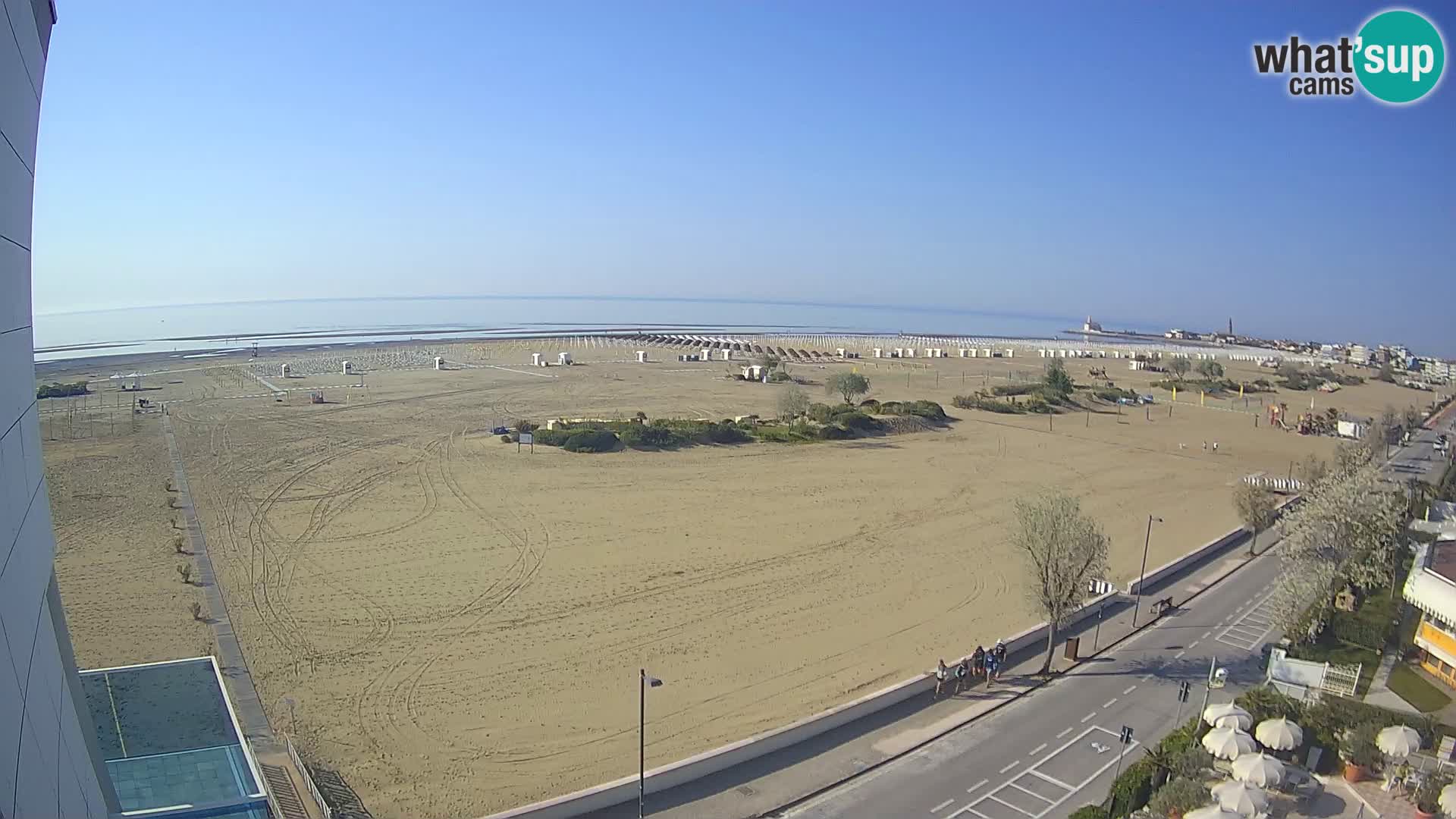 Hotel Panoramic dal vivo Caorle spiaggia Levante webcam