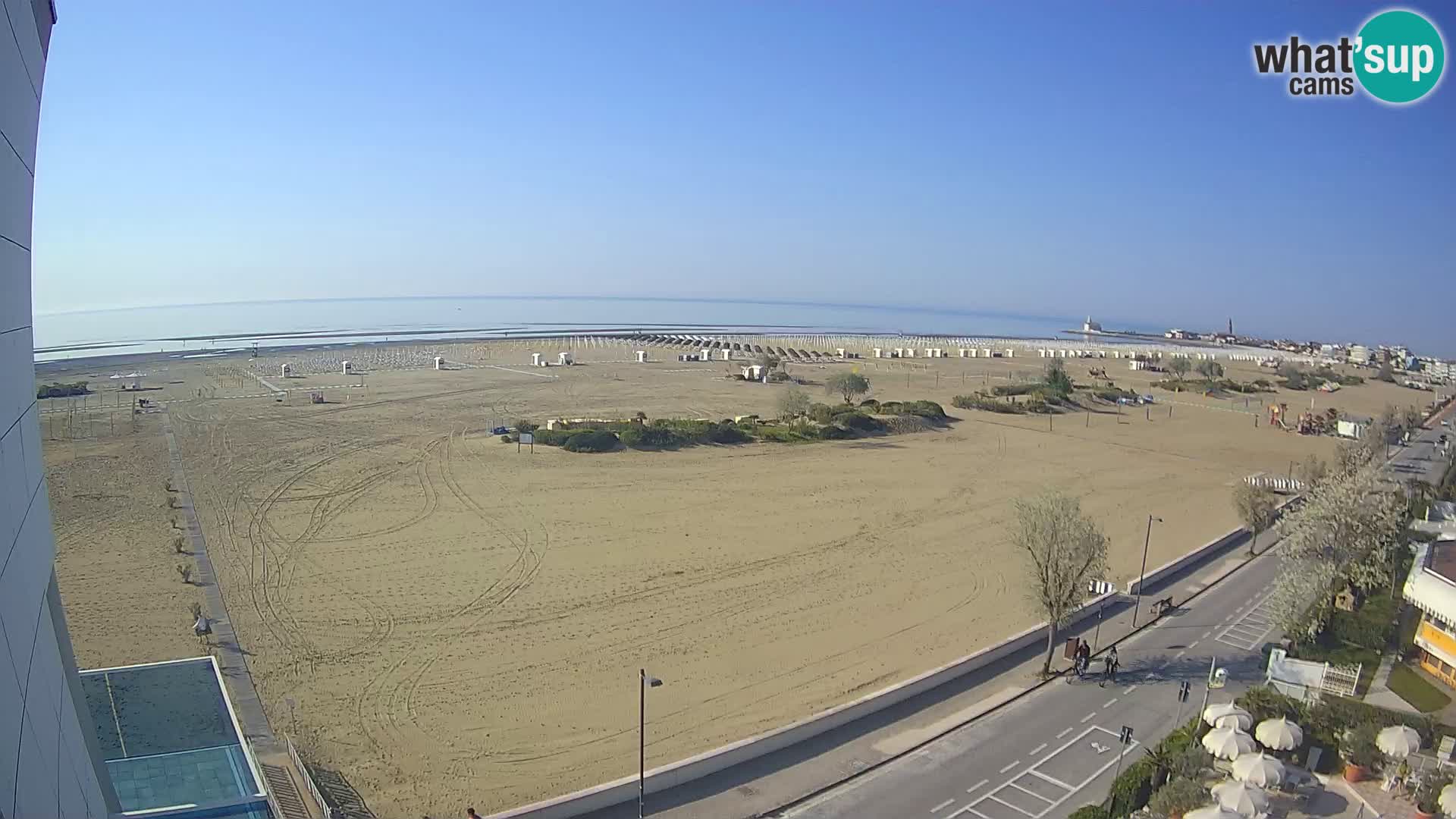 Hotel Panoramic Live view Caorle beach Levante webcam – Italy