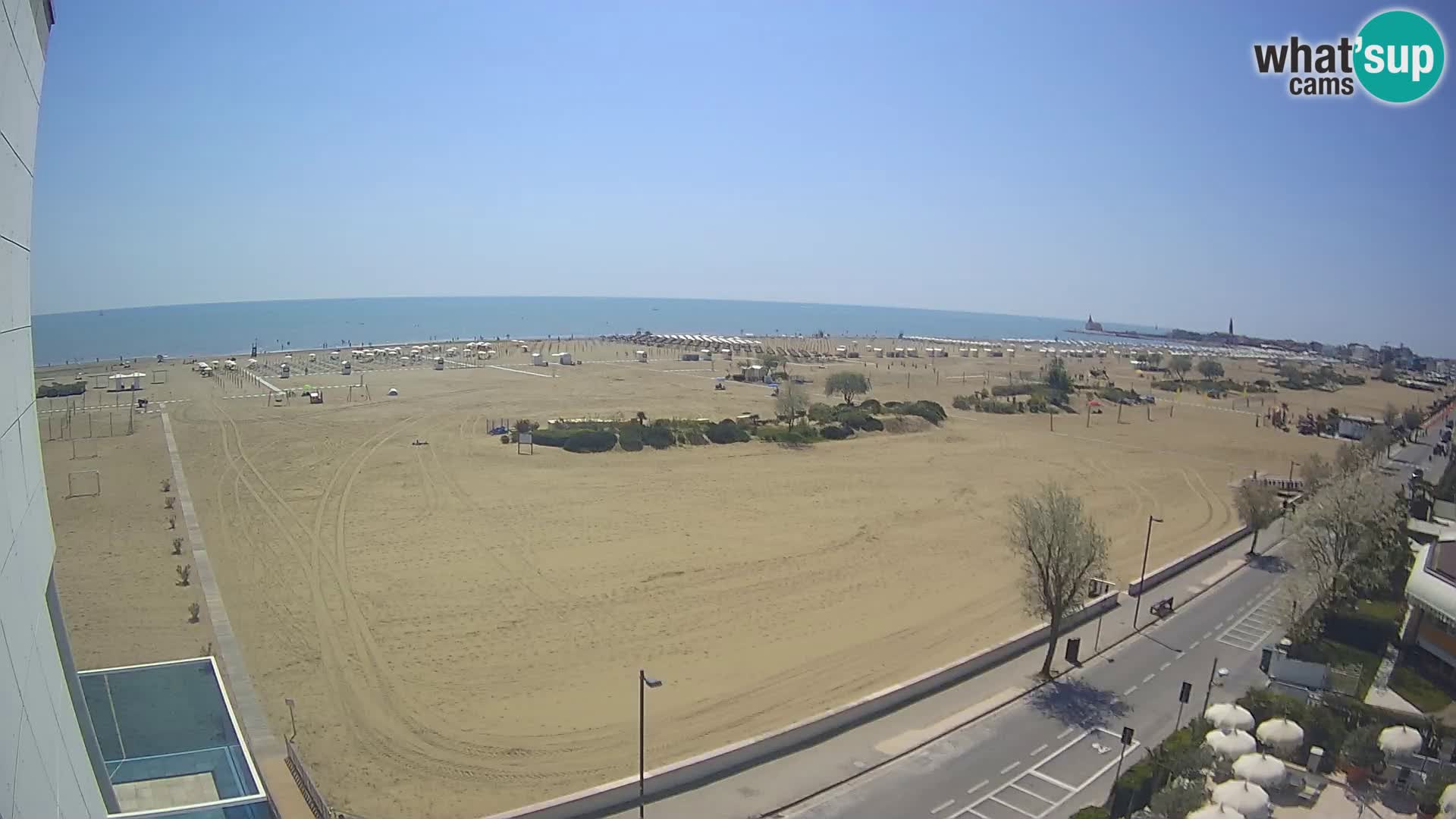 Hotel Panoramic Live view Caorle beach Levante webcam – Italy