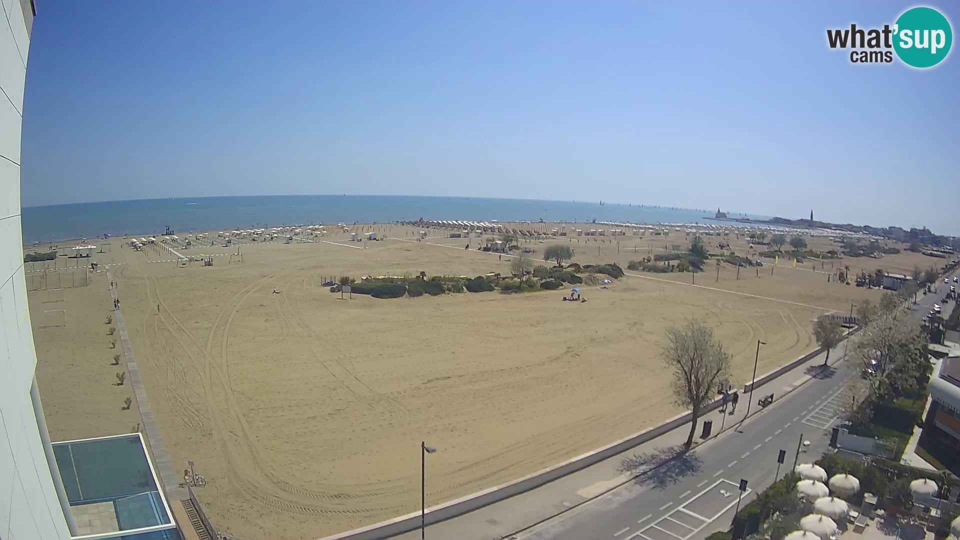 Hotel Panoramic en vivo Caorle playa Levante webcam – Italia