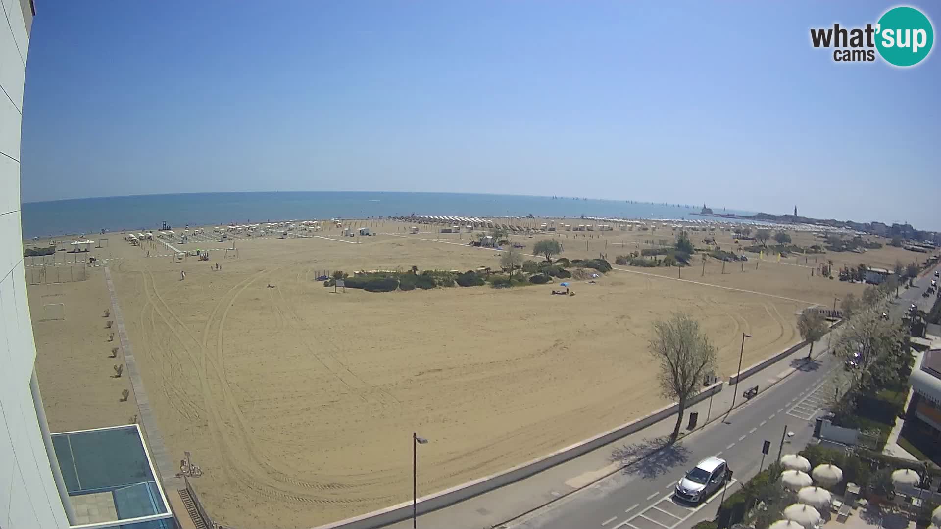 Hotel Panoramic Live view Caorle beach Levante webcam – Italy