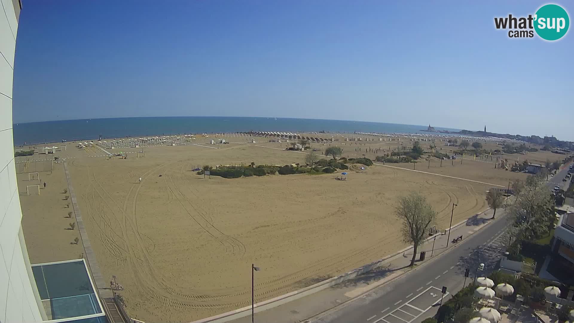 Hotel Panoramic Live view Caorle beach Levante webcam – Italy