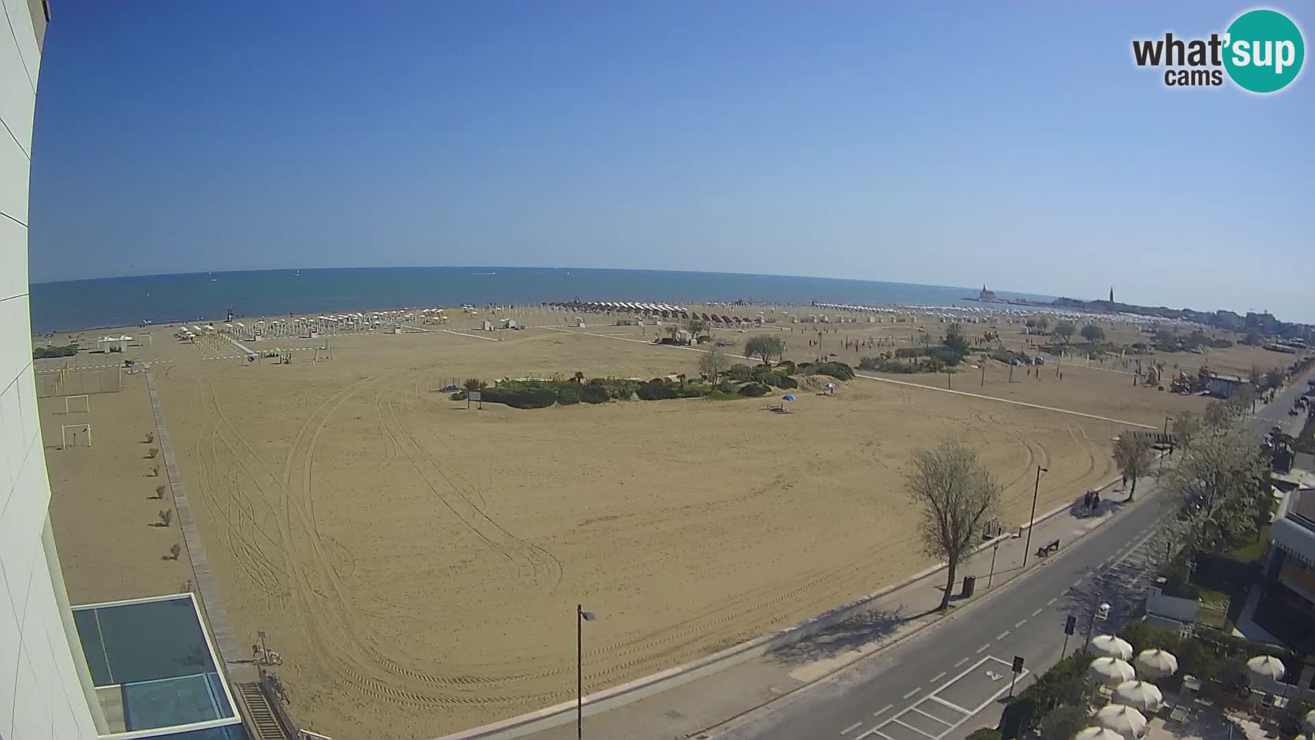 Hotel Panoramic Live view Caorle beach Levante webcam – Italy