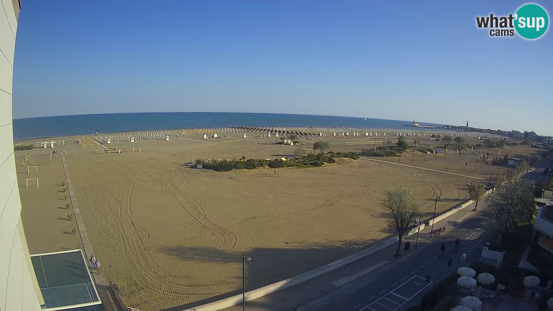 Hotel Panoramic Live view Caorle beach Levante webcam – Italy