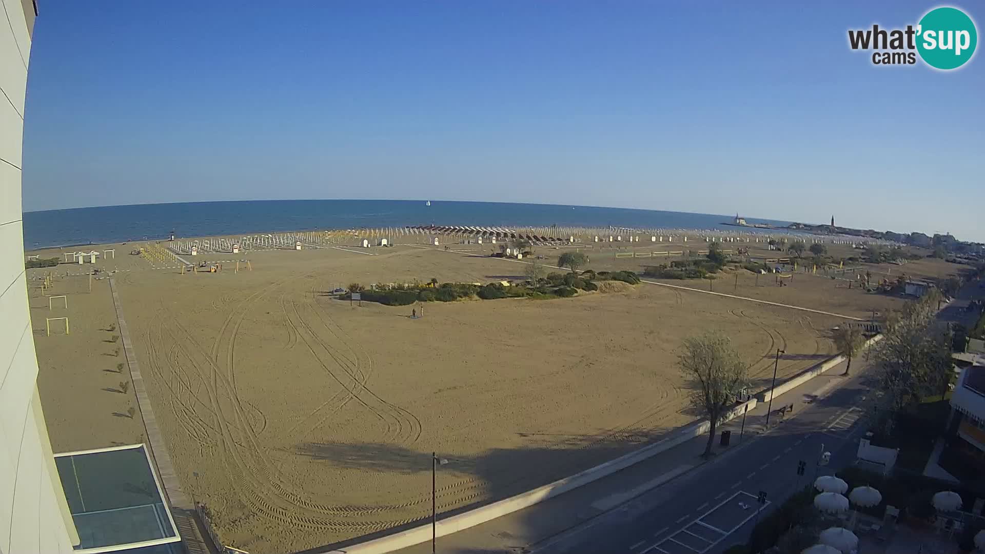 Hotel Panoramic Live view Caorle beach Levante webcam – Italy