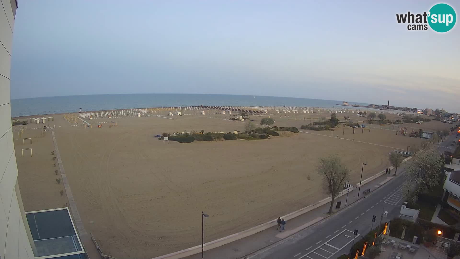 Hotel Panoramic u živo Caorle plaža Levante web kamera – Italija