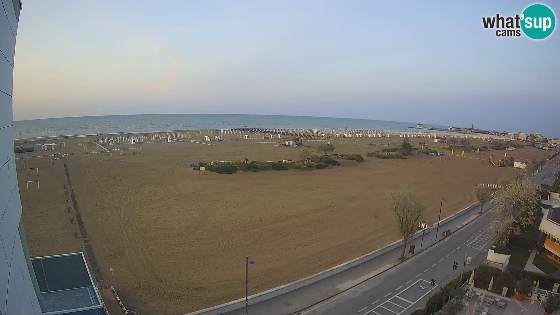 Hotel Panoramic Live view Caorle beach Levante webcam – Italy