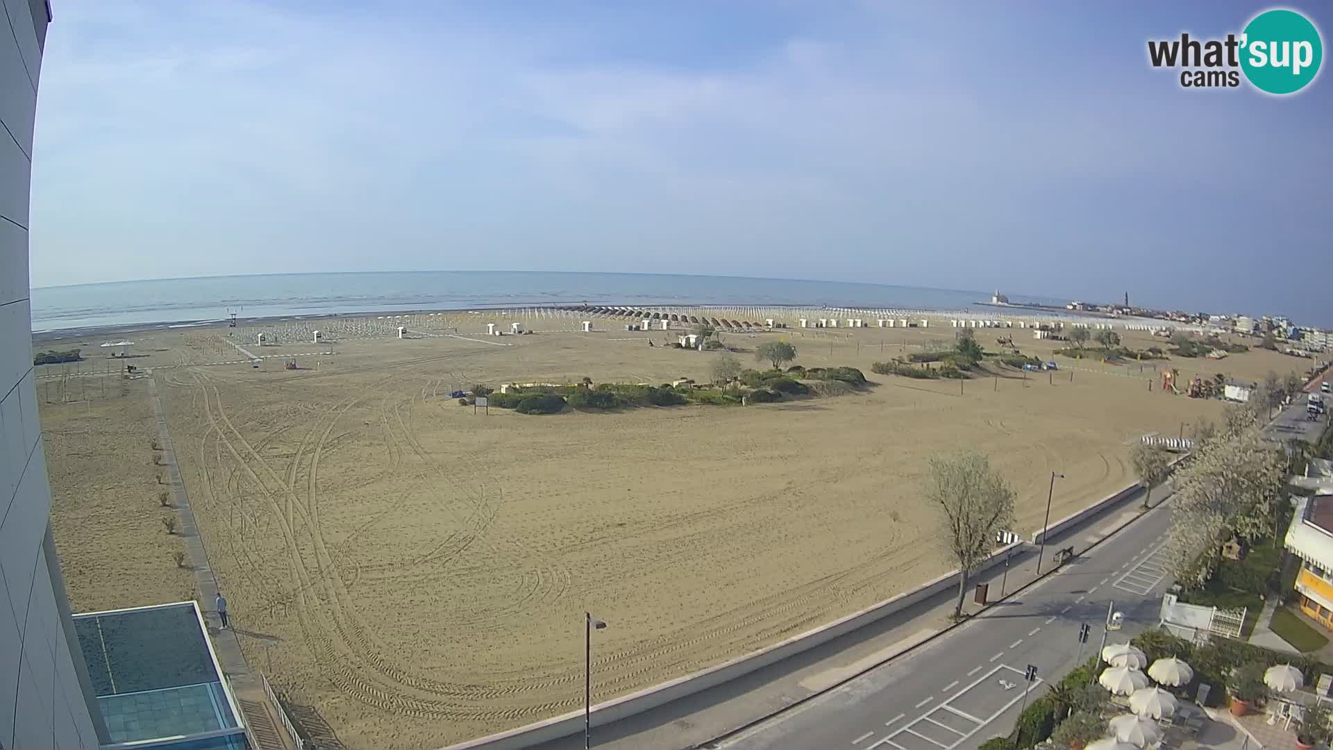 Hotel Panoramic Live view Caorle beach Levante webcam – Italy