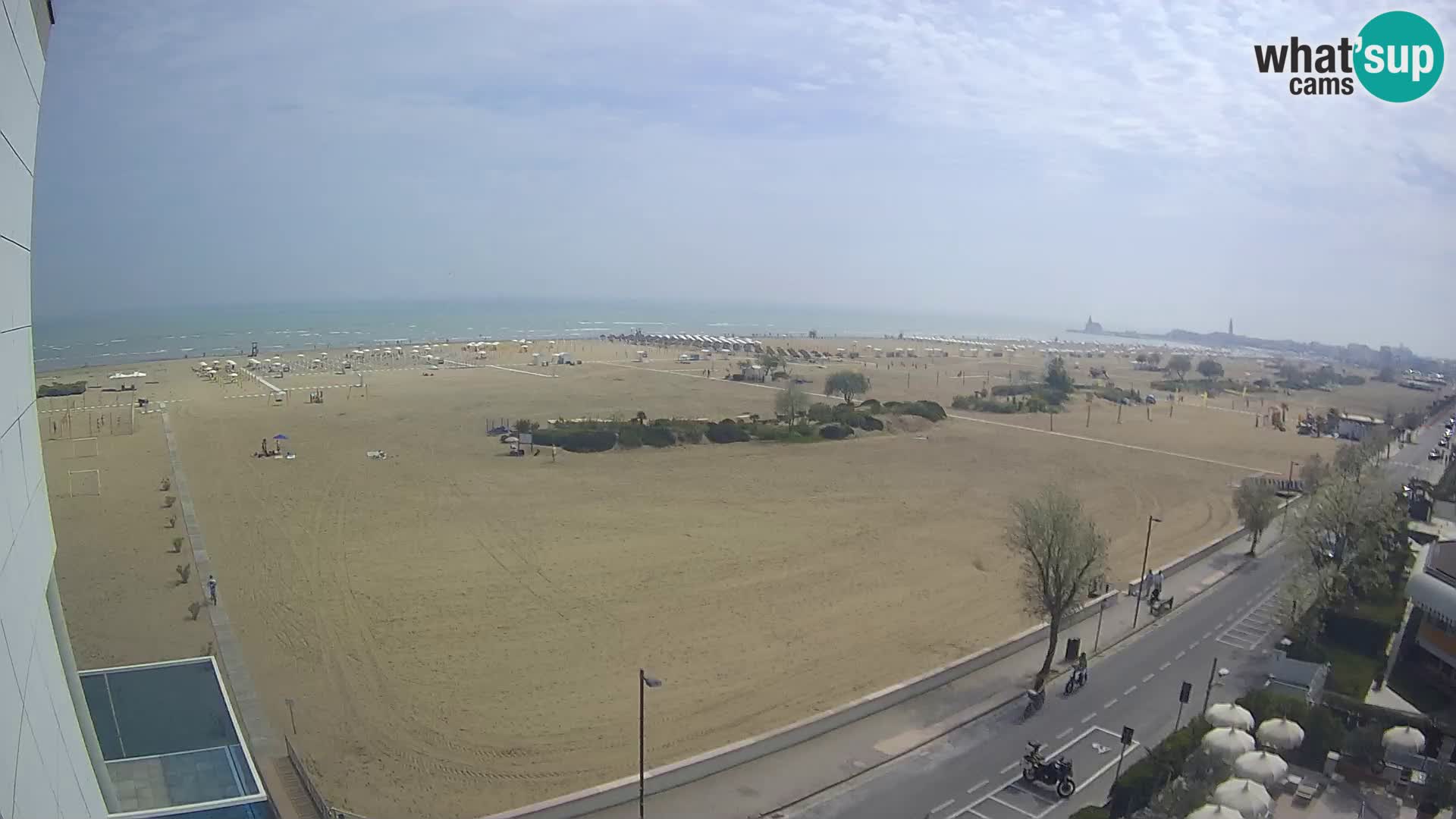 Hotel Panoramic dal vivo Caorle spiaggia Levante webcam