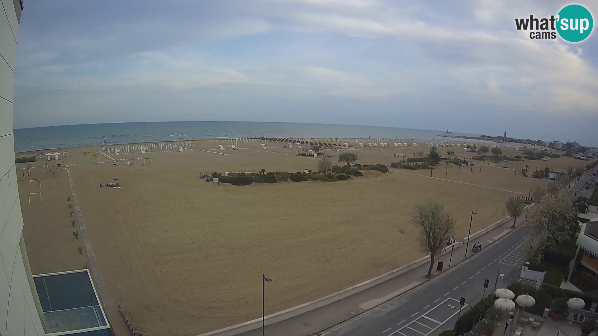 Hotel Panoramic u živo Caorle plaža Levante web kamera – Italija