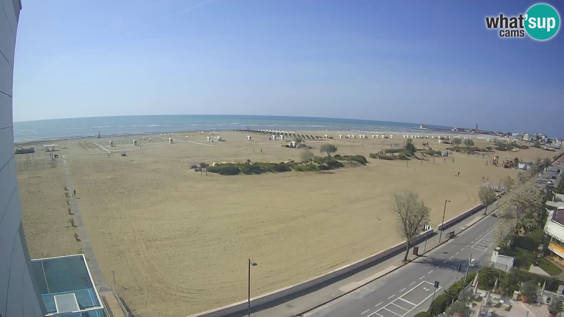 Hotel Panoramic dal vivo Caorle spiaggia Levante webcam