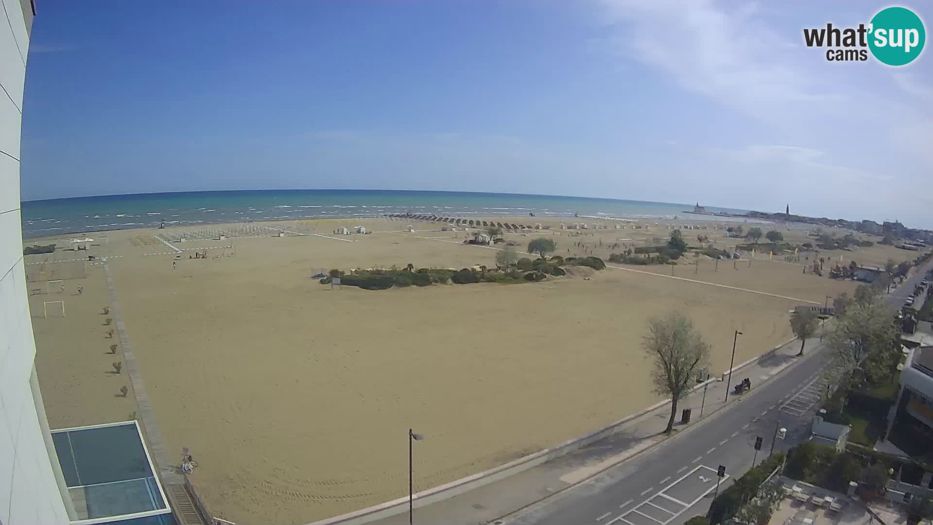 Hotel Panoramic Live view Caorle beach Levante webcam – Italy