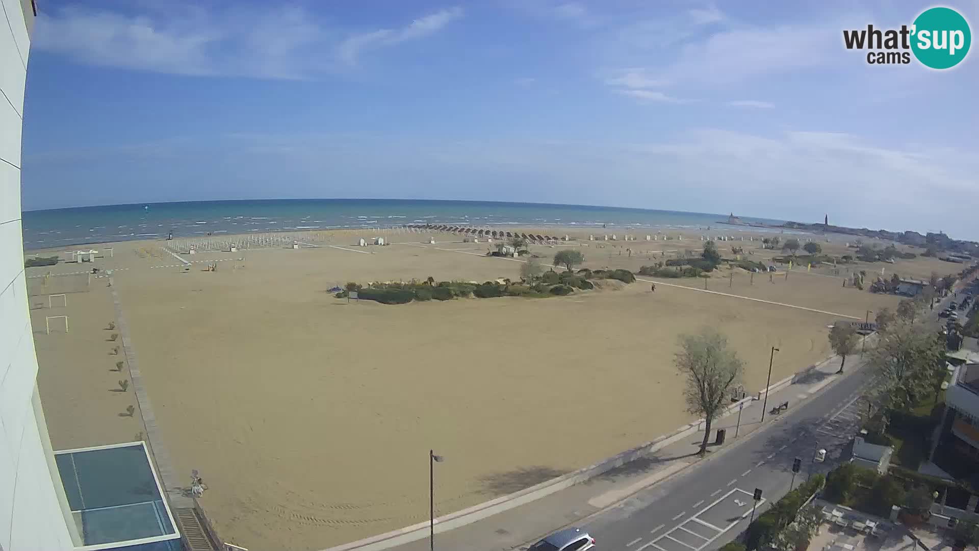 Hotel Panoramic dal vivo Caorle spiaggia Levante webcam
