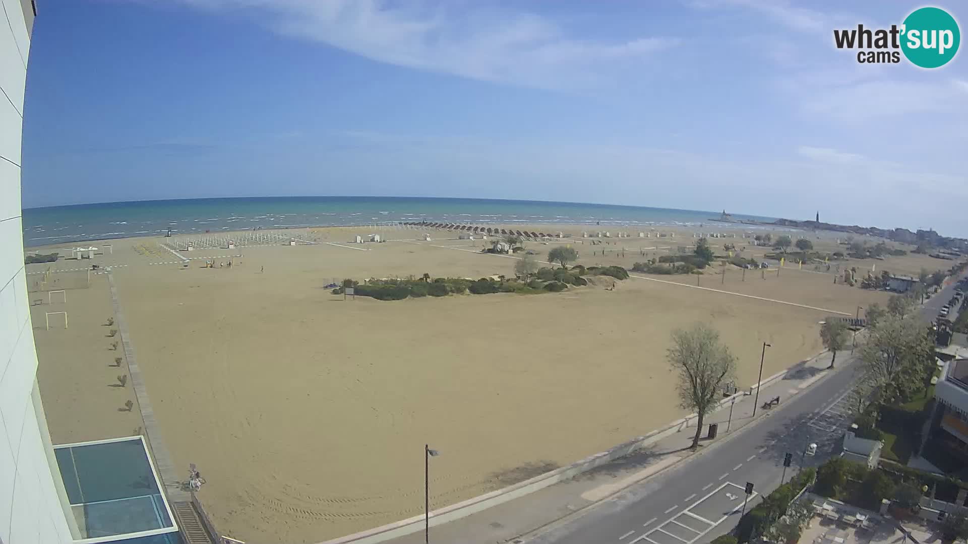 Hotel Panoramic Live view Caorle beach Levante webcam – Italy