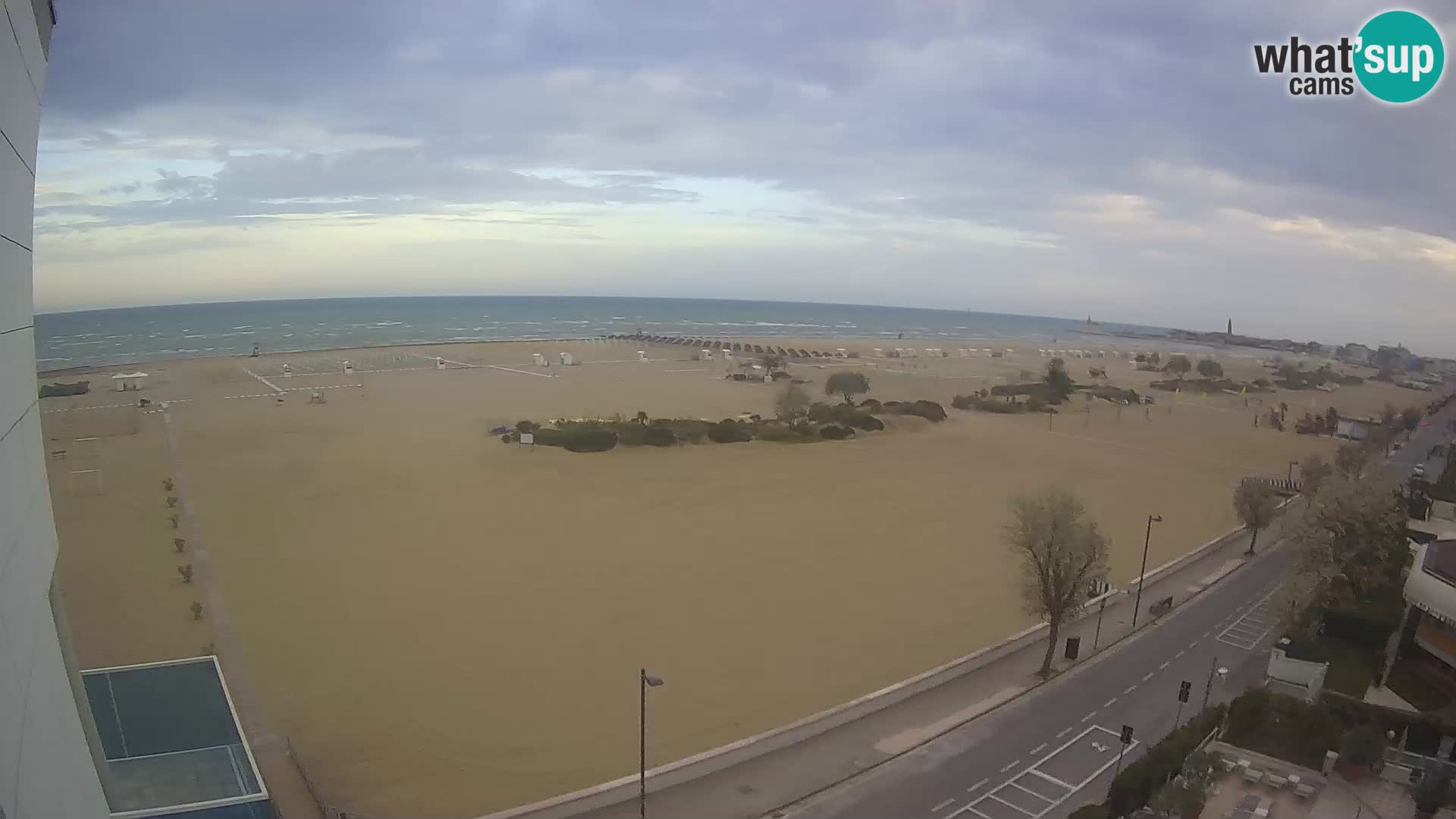 Hotel Panoramic u živo Caorle plaža Levante web kamera – Italija