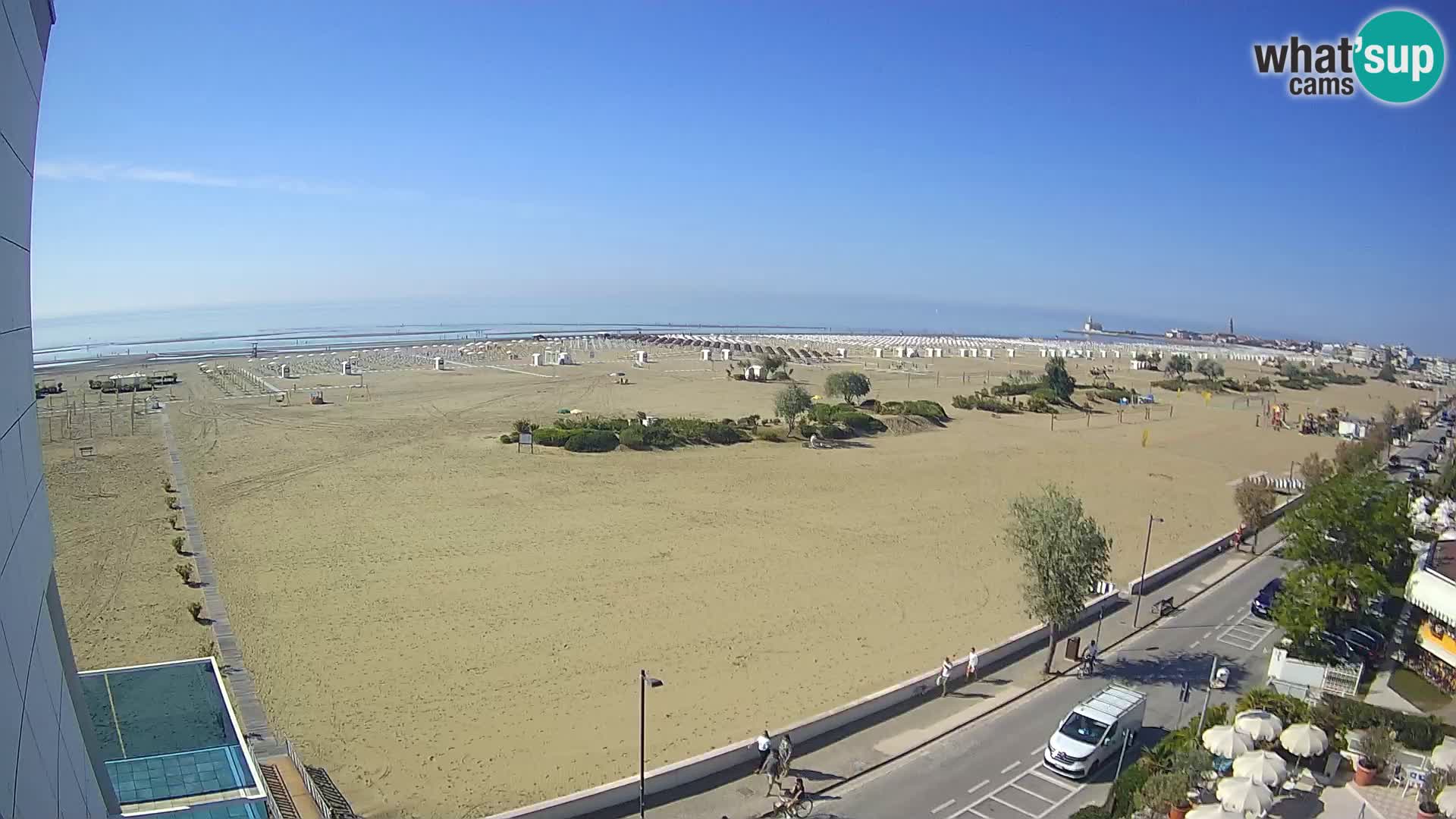 Hotel Panoramic webcam Caorle strand Levante live – Italien