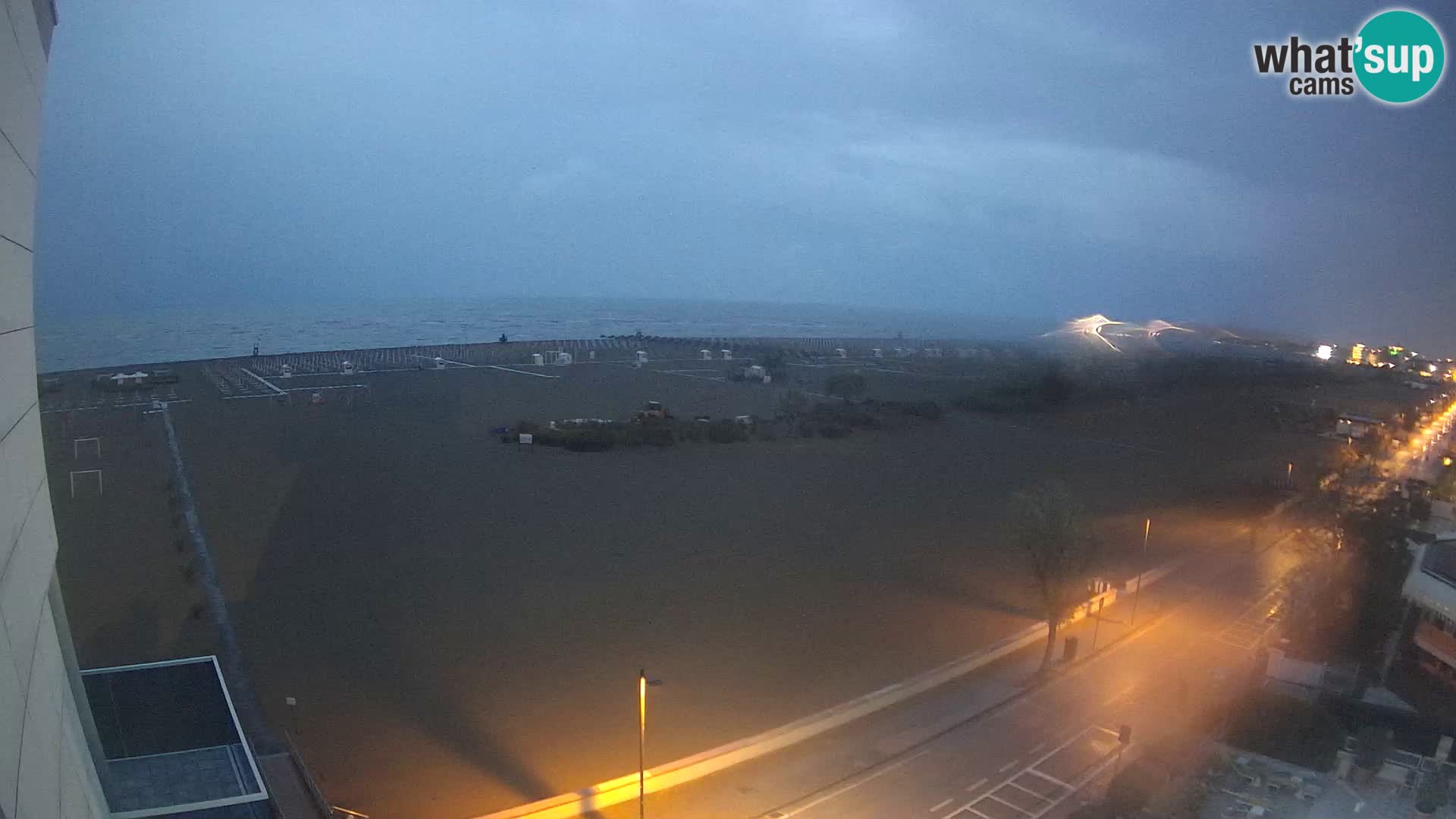Hotel Panoramic v živo Caorle plaža Levante spletna kamera – Italija