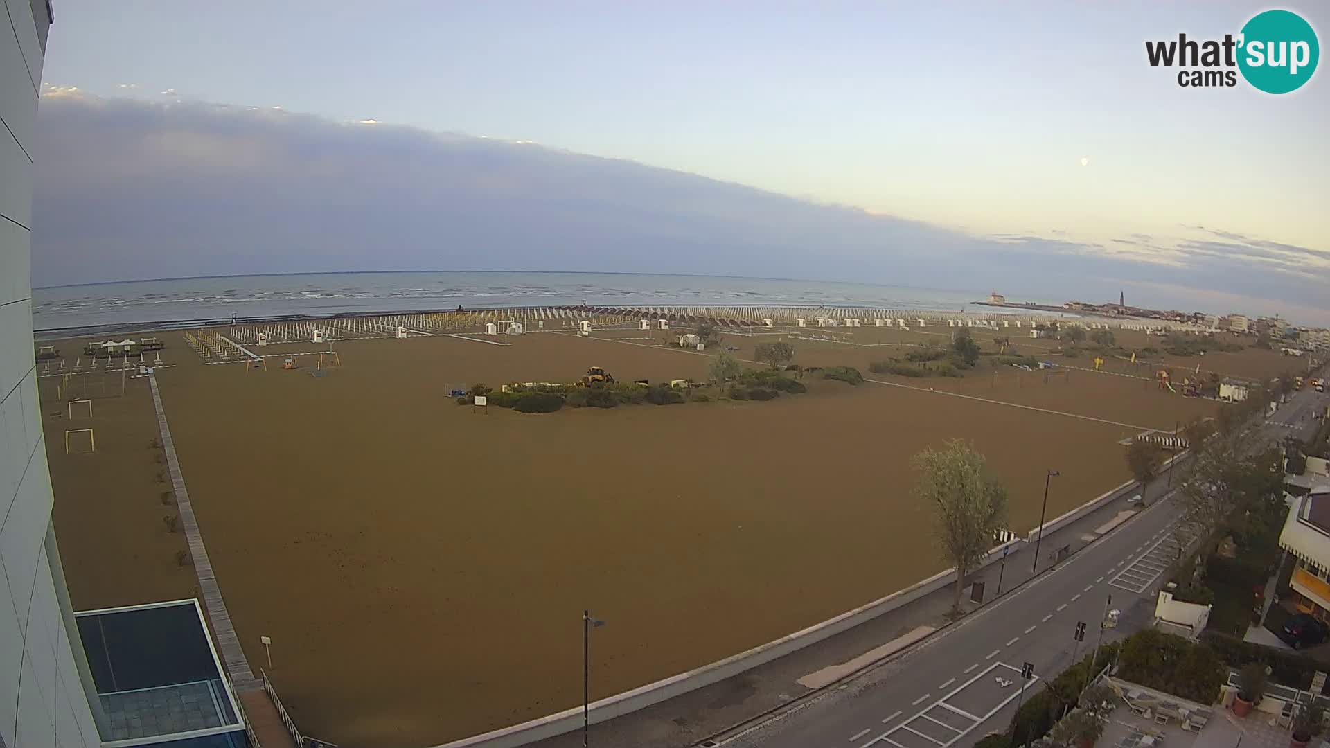 Hotel Panoramic v živo Caorle plaža Levante spletna kamera – Italija