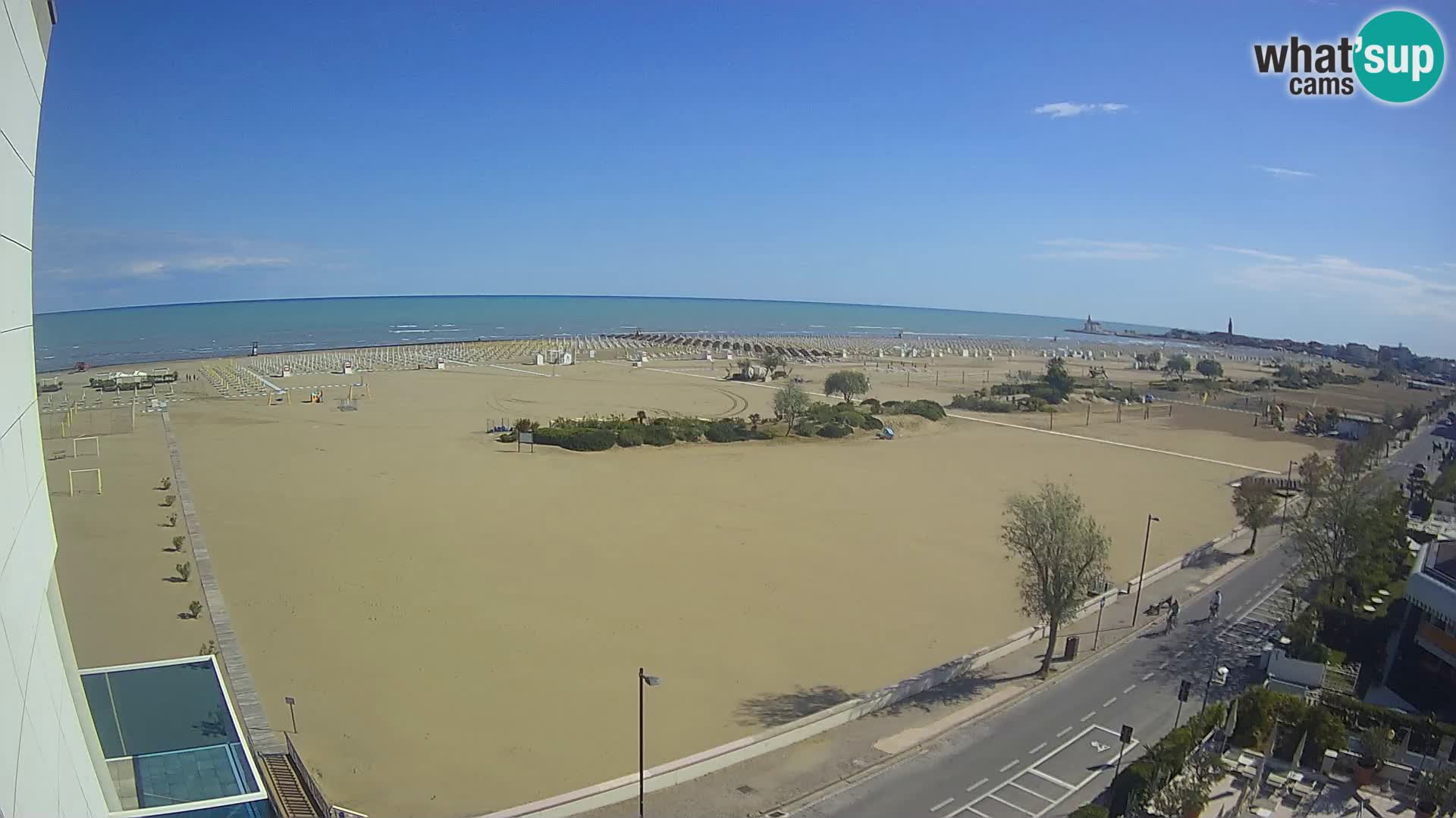 Hotel Panoramic Live view Caorle beach Levante webcam – Italy