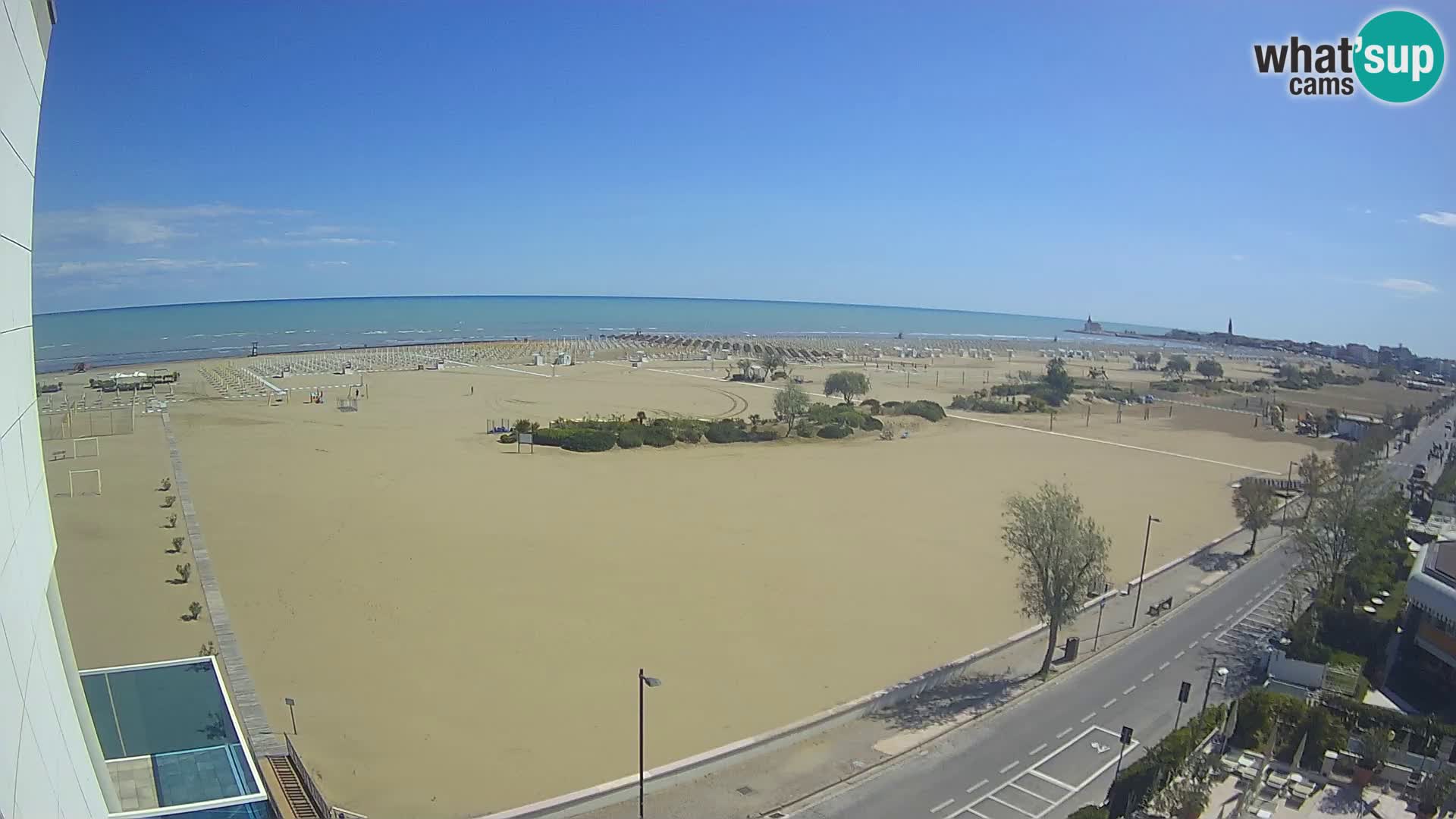 Hotel Panoramic en vivo Caorle playa Levante webcam – Italia