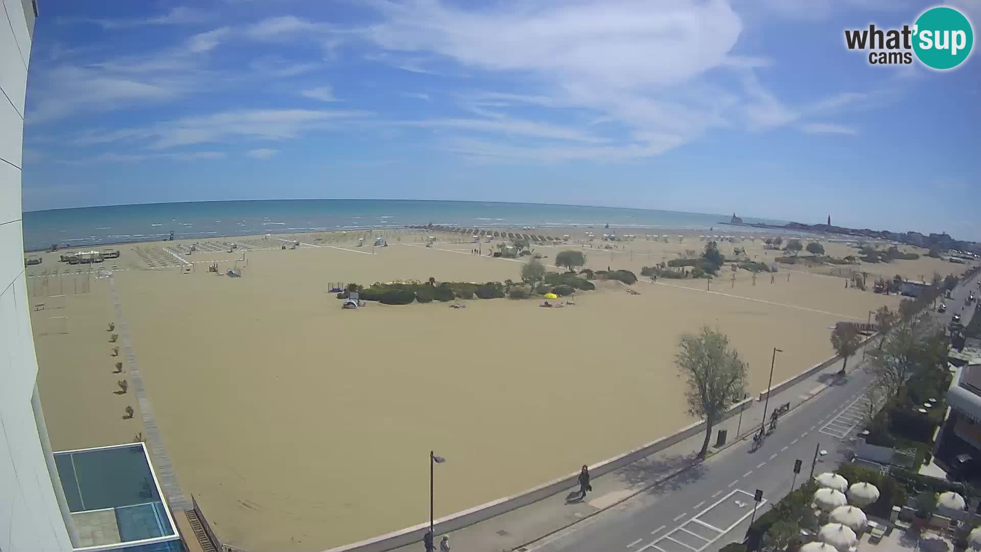 Hotel Panoramic Live view Caorle beach Levante webcam – Italy