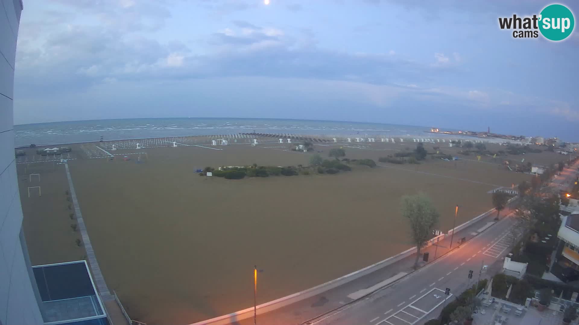 Hotel Panoramic dal vivo Caorle spiaggia Levante webcam