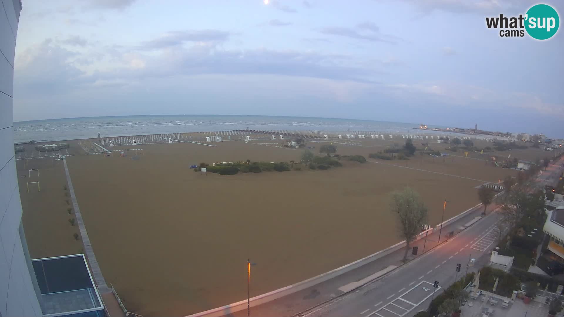 Hotel Panoramic dal vivo Caorle spiaggia Levante webcam