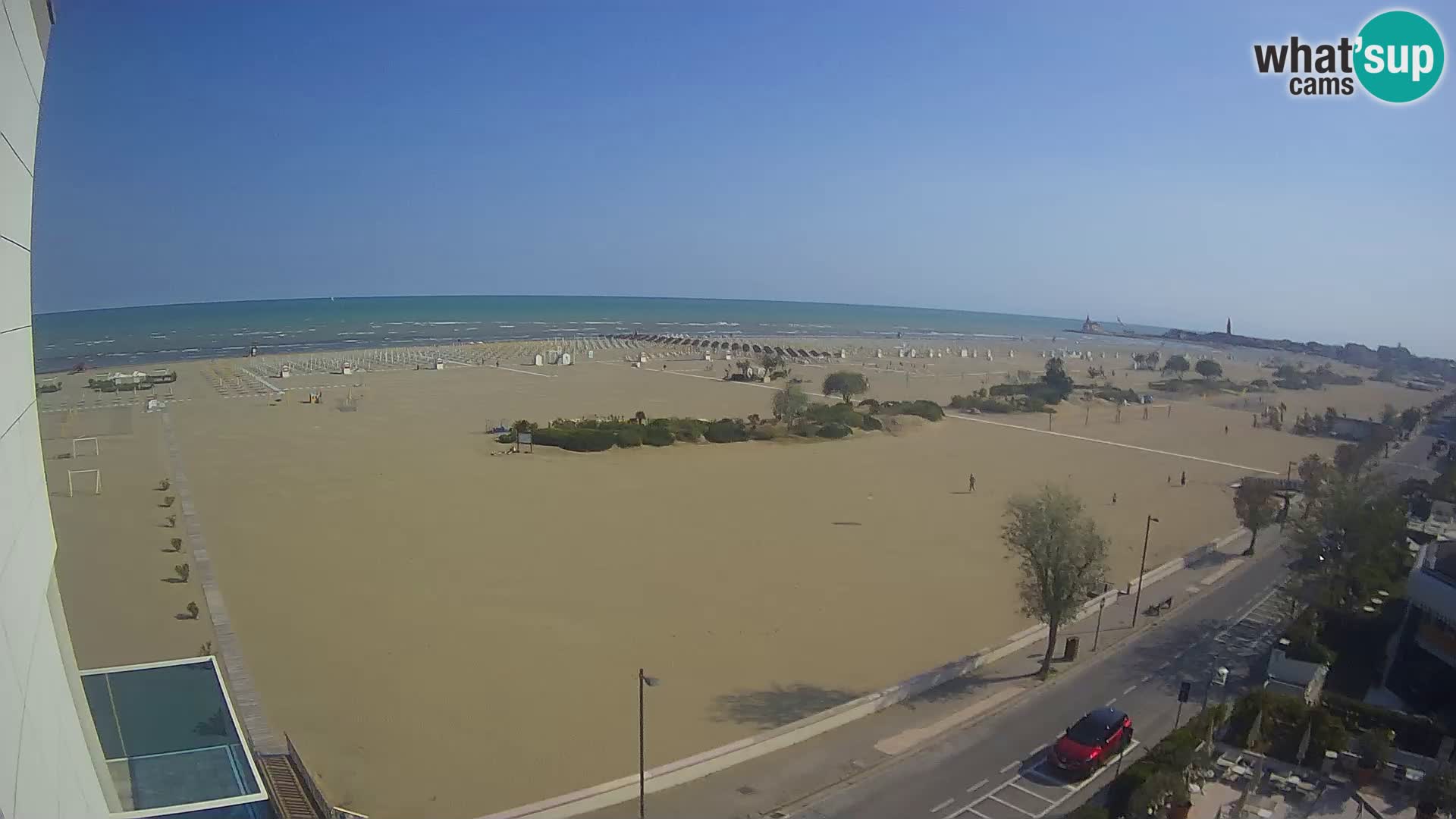 Hotel Panoramic Live view Caorle beach Levante webcam – Italy