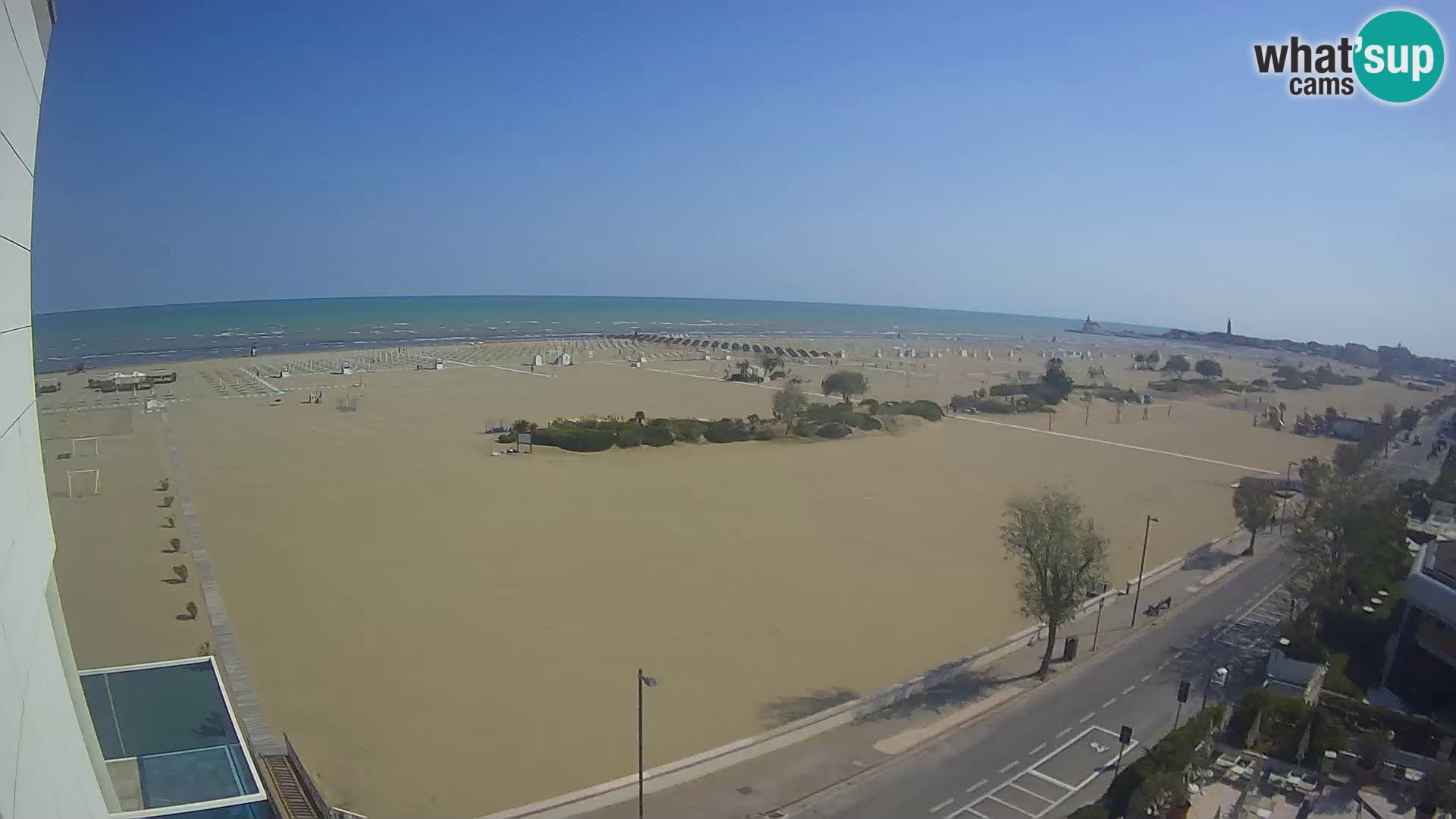 Hotel Panoramic dal vivo Caorle spiaggia Levante webcam
