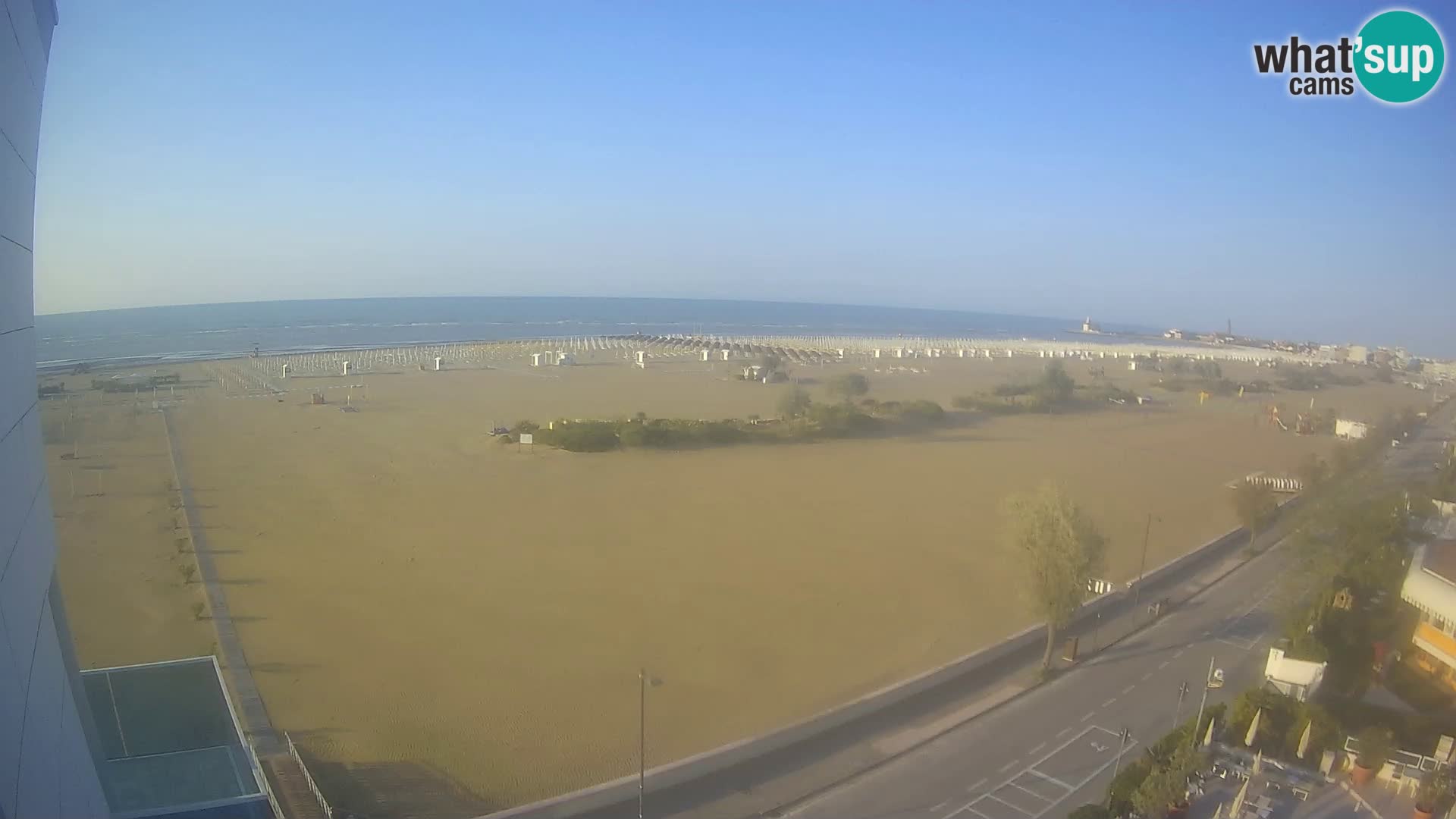 Hotel Panoramic dal vivo Caorle spiaggia Levante webcam