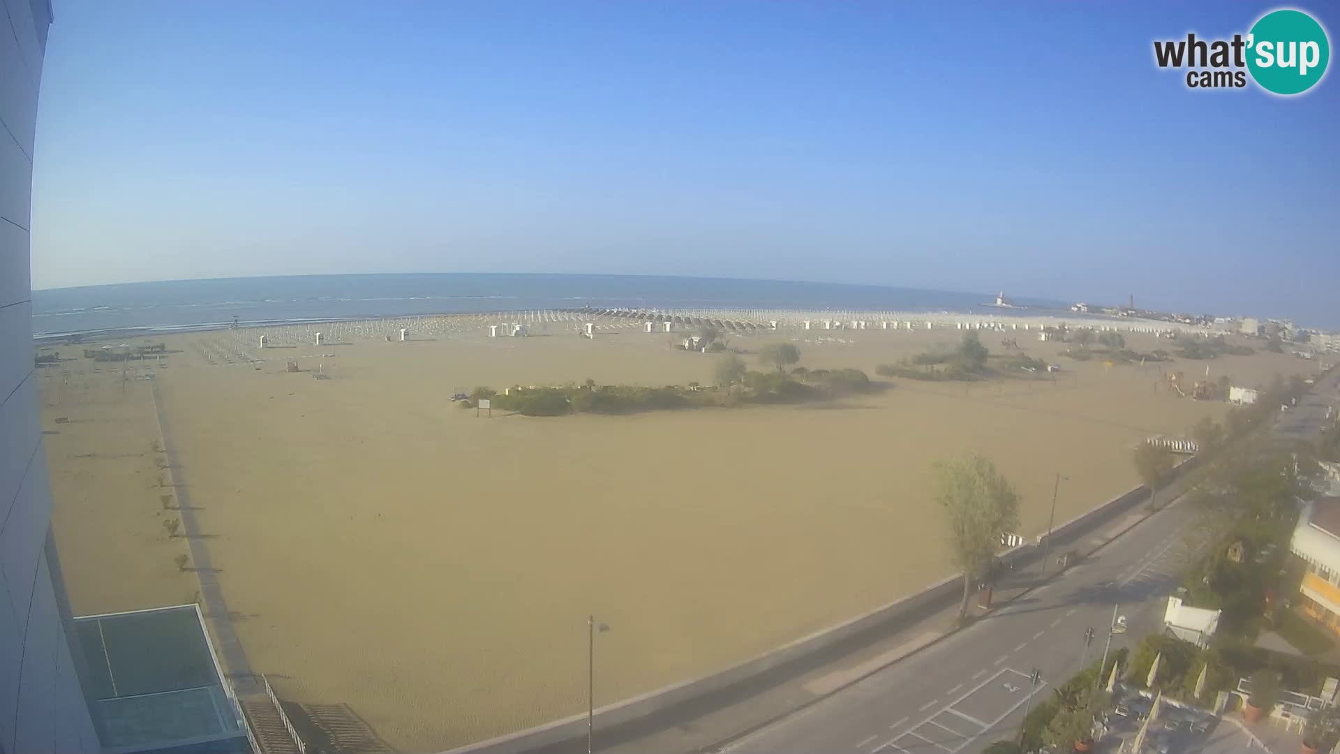 Hotel Panoramic dal vivo Caorle spiaggia Levante webcam