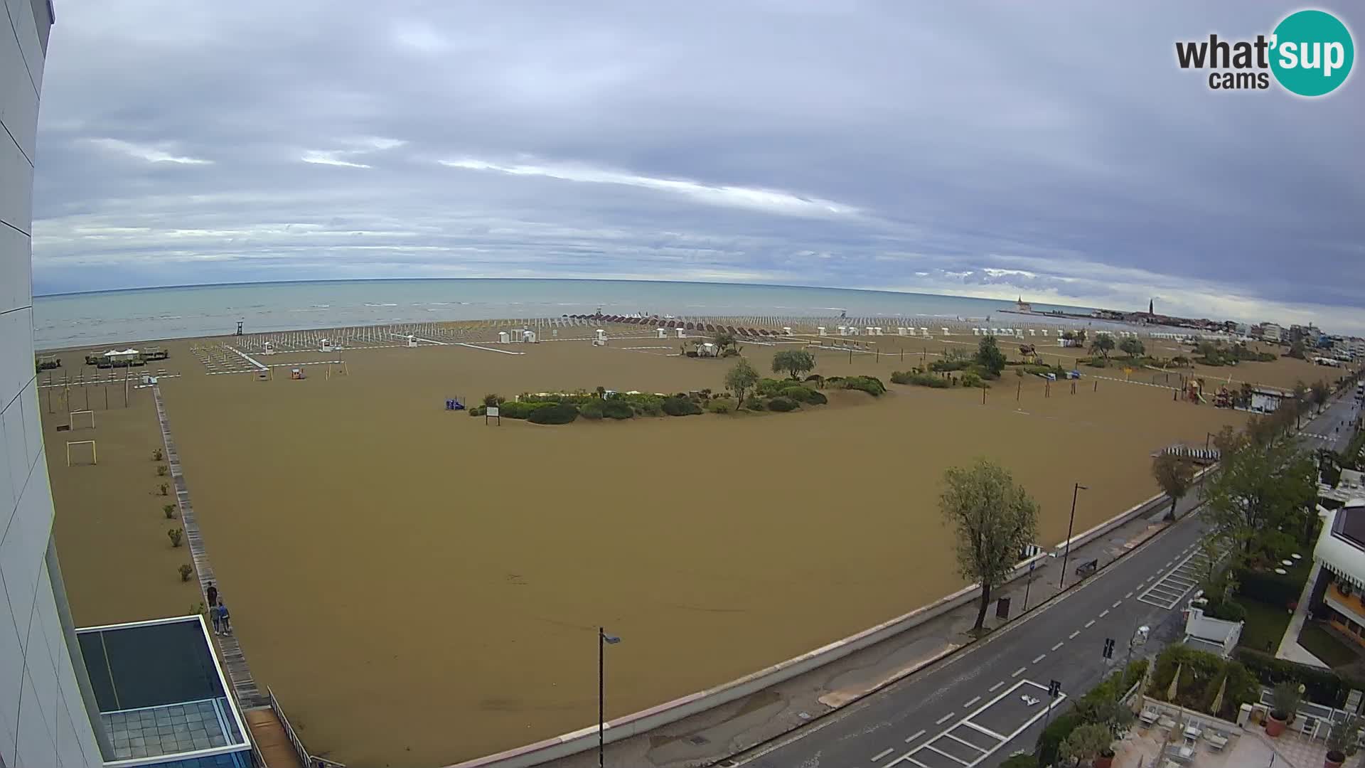 Hotel Panoramic en vivo Caorle playa Levante webcam – Italia