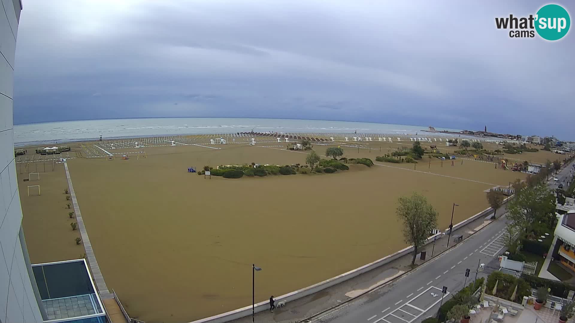 Hotel Panoramic u živo Caorle plaža Levante web kamera – Italija