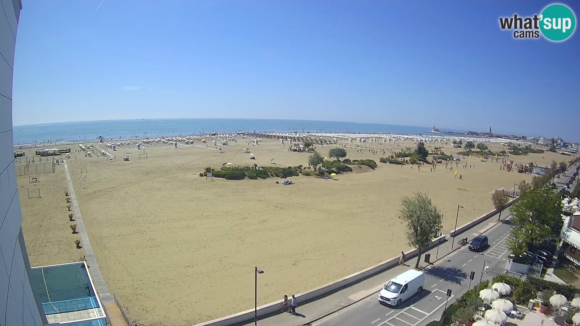 Hotel Panoramic webcam Caorle strand Levante live – Italien