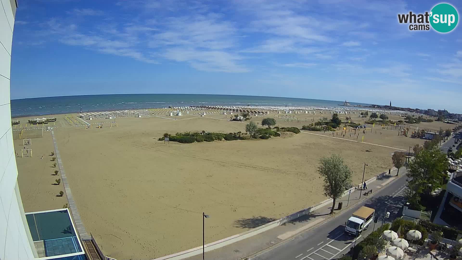 Hotel Panoramic en vivo Caorle playa Levante webcam – Italia